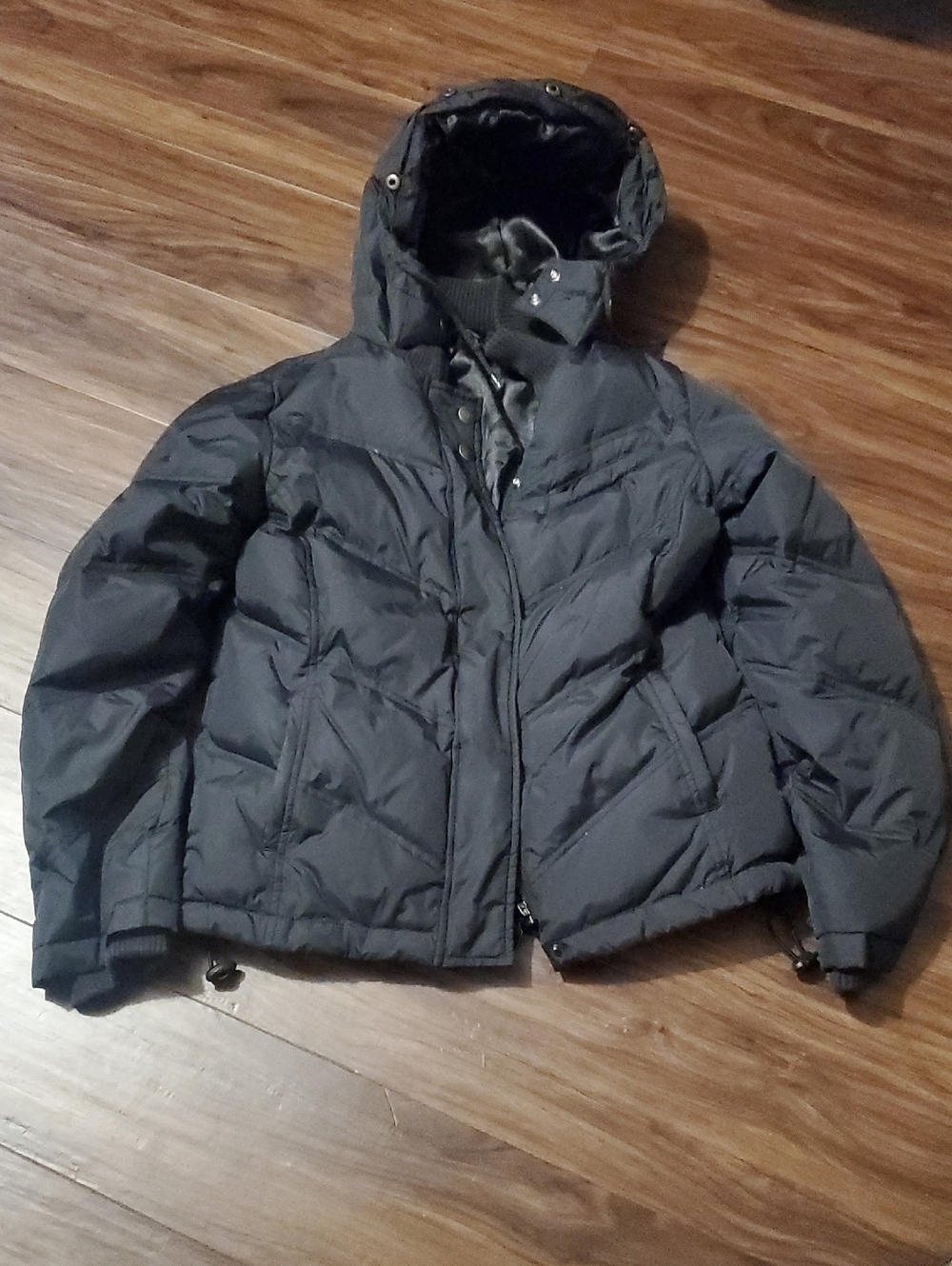 DKNY Active Black Down Puffer Jacket